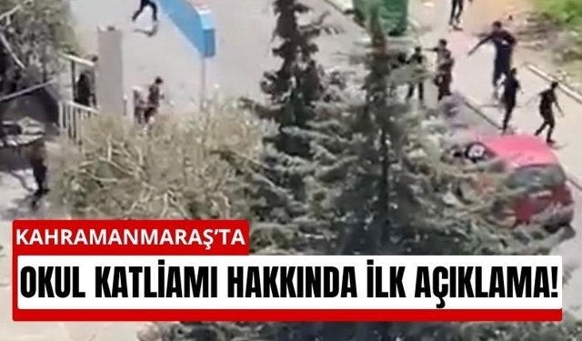 Kahramanmaraş’ta Okulda Silahlı Saldırı: Vali Mükerrem Ünlüer’den İlk Açıklama!