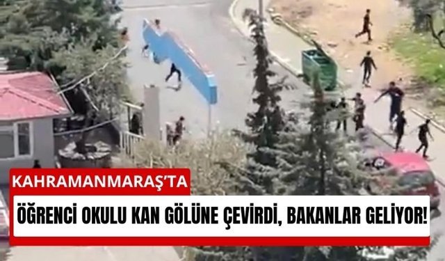 Kahramanmaraş’ta Okul Saldırısı: 4 Can Kaybı Var, Bakanlar Yola Çıktı!