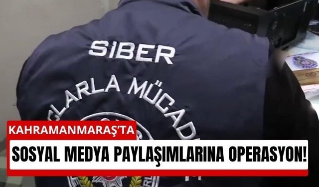 Kahramanmaraş’ta Yayın Yasağı İhlaline Operasyon: 7 Tutuklama
