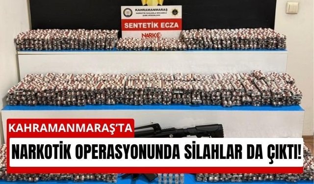 Kahramanmaraş’ta Polis Düğmeye Bastı: 29 Bin Hap Yakalandı