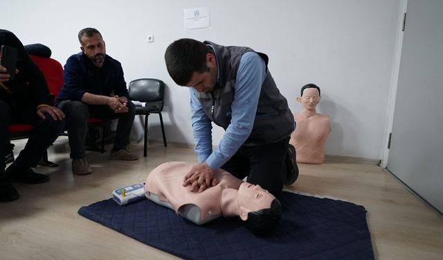 Kahramanmaraş’ta Personel İlk Yardımda Uzmanlaşıyor
