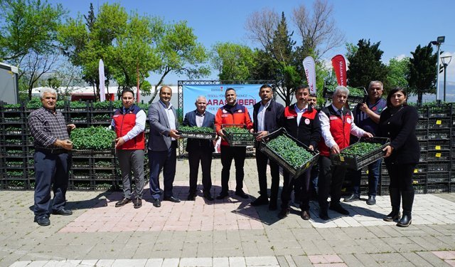 Kahramanmaraş’ta Üreticiye Tam Destek: 500 Çiftçiye 650 Bin Biber Fidesi