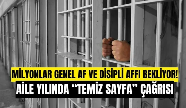 Milyonların Gözü Genel Af ve Disiplin Affı İçin Ankara'da!