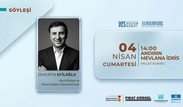 Kahramanmaraş’ta Aileyi Güçlendiren Program: Andırın’da Söyleşi Düzenleniyor
