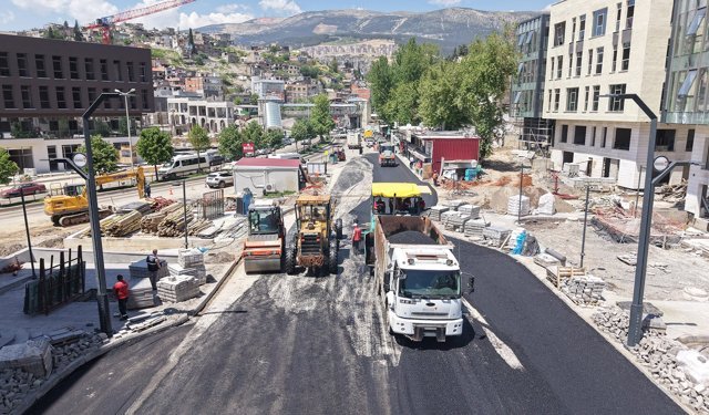 Kahramanmaraş’ta Trabzon Bulvarı Baştan Aşağı Yenileniyor