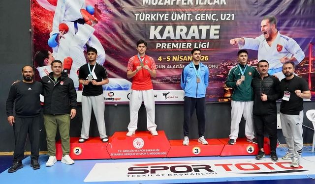 Kahramanmaraşlı Karateci Türkiye İkincisi Oldu