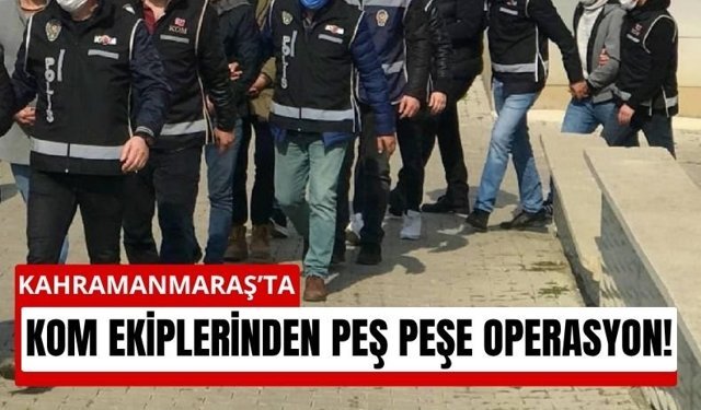 Kahramanmaraş’ta Kaçak Ticaret Çökertildi! 6 Gözaltı