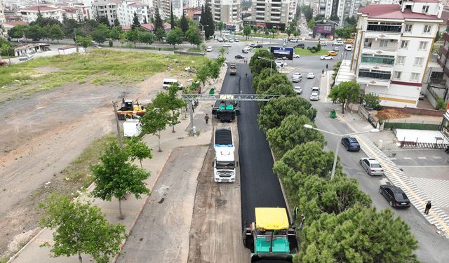 Kahramanmaraş’ta Ahır Dağı Caddesi İçin Asfalt Hamlesi: Çalışmalar Başladı