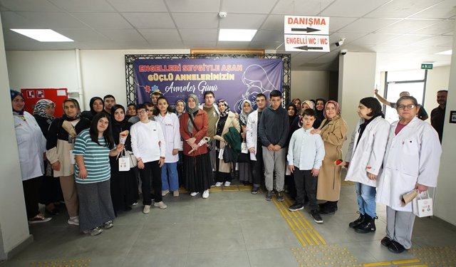 Kahramanmaraş’ta özel bireylerden annelerine anlamlı sürpriz