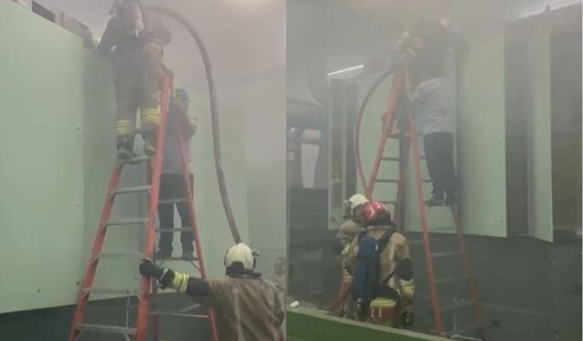 Kahramanmaraş’ta Tekstil Fabrikasında Yangın: Alevler Korkuttu
