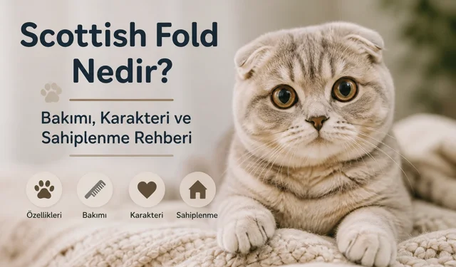 Scottish Fold Nedir? Bakımı, Karakteri ve Sahiplenme Rehberi