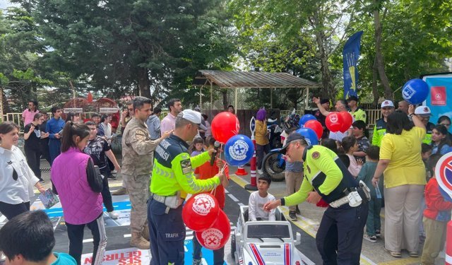 Kahramanmaraş’ta özel öğrencilere trafik eğitimi