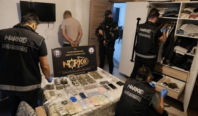Kahramanmaraş’ta Narkotik Alarmı: 3 Şüpheli Tutuklandı