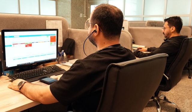 Kahramanmaraş'ta ALO 153'e Bir Ayda 11 Bin 911 Çağrı