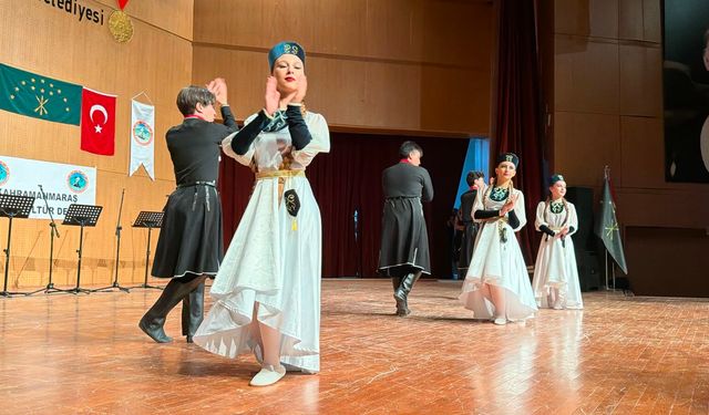 Kahramanmaraş’ta Kafkasya Esintisi! Geleneksel Danslar ve Ezgiler Büyük Beğeni Topladı