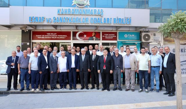 KMTSO’dan Ahmet Kuybu’ya Hayırlı Olsun Ziyareti