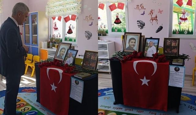 Kahramanmaraş'ta Aysel Öğretmenin Sınıfı Karanfillerle Doldu
