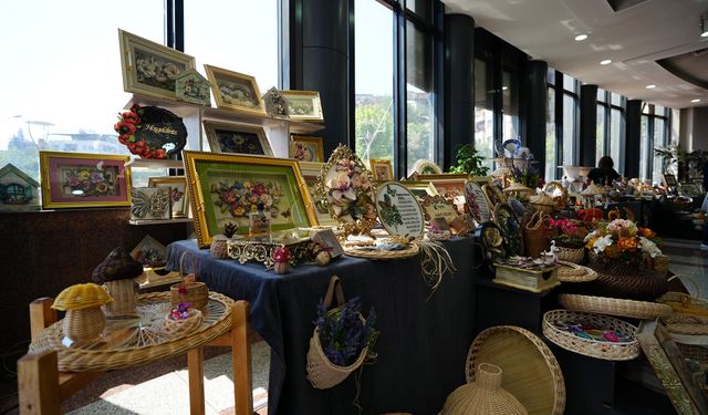 Kahramanmaraş'ta Sanat ve Emek Buluştu! KAMEK Sergisinde 5 Bin Kursiyerin İmzası Var