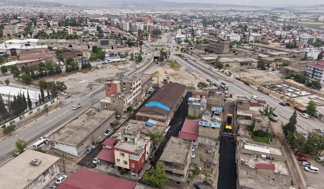 Kahramanmaraş’ta 3 Sokakta Büyük Dönüşüm! Asfalt Çalışmaları Başladı