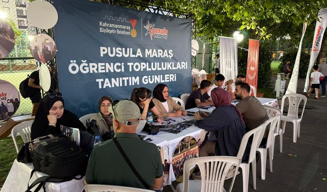 Kahramanmaraşlı Gençlerden Pusula Maraş Topluluklarına Büyük İlgi
