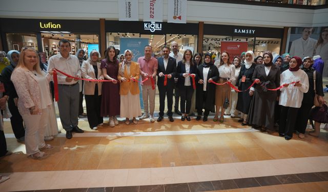 Kahramanmaraşlı Kadınların El Emeği Piazza AVM’de Görücüye Çıktı