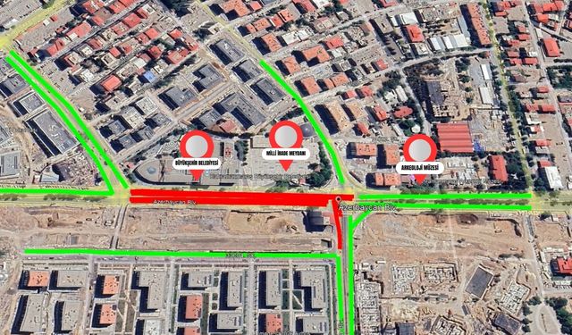 Kahramanmaraş’ta Trafik Alarmı! Azerbaycan Bulvarı Kapatılıyor