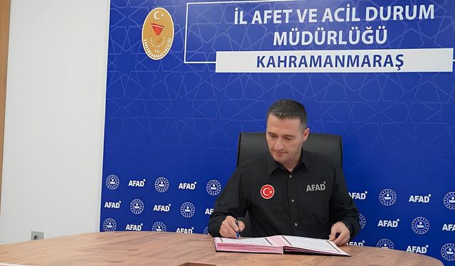 Kahramanmaraş AFAD'ın Başına Erdal Kan Geçti!