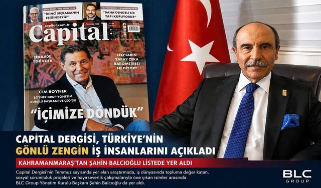 Türkiye’nin Gönlü Zengin İş İnsanlarını açıklandı: Listede Kahramanmaraş’tan Şahin Balcıoğlu’da yer aldı