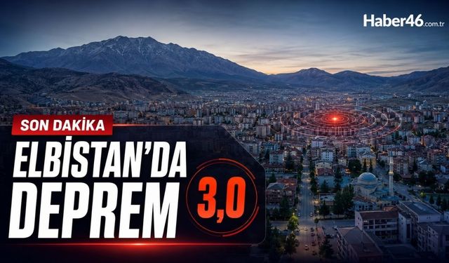 Son Dakika Deprem! Kahramanmaraş'ta 3.0 Büyüklüğünde Sarsıntı