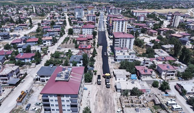 Kahramanmaraş Elbistan’ın Yoğun Kullanılan Caddesi Yenileniyor