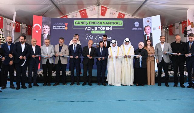 Kahramanmaraş'ta Tarihi Açılış! 6 Megavatlık Güneş Enerji Santrali Hizmete Girdi