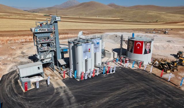 Kahramanmaraş'ta 800 Milyon TL’lik Asfalt Tesisi Üretime Başladı!