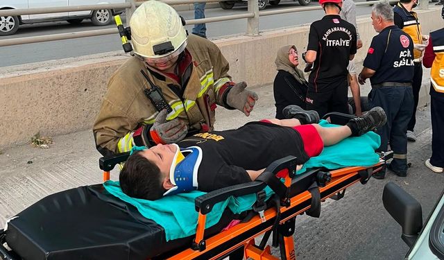 Kahramanmaraş'ta Birden Fazla Araç Çarpıştı! 4 Yaralı