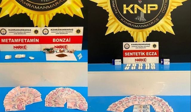 Narkotikten Peş Peşe Operasyon! Kahramanmaraş'ta Büyük Baskın