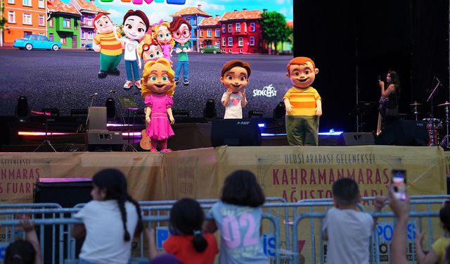 Kahramanmaraş’ta Çocukların Fuar Coşkusu: Pırıl KAFUM’u Şenlendirdi