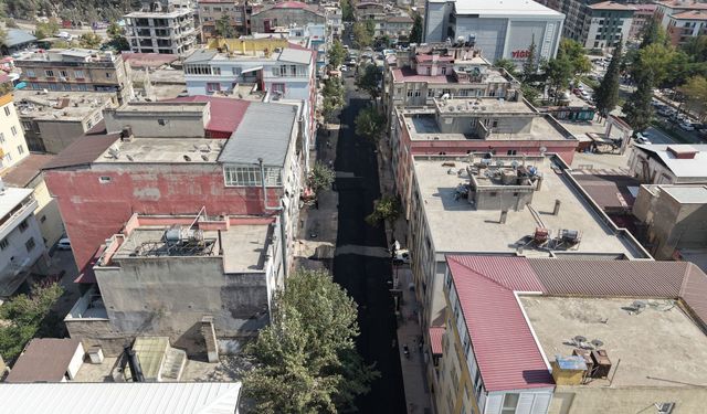 Kahramanmaraş’ta Bir Sokak Daha Baştan Yenileniyor