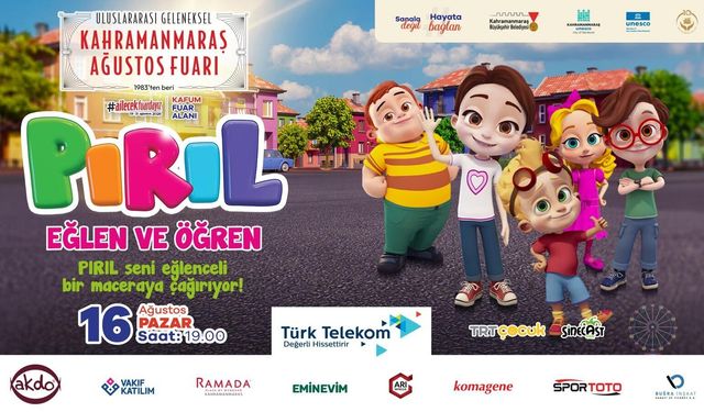 Kahramanmaraş’ta Pazar Planı Hazır: Çocuklar İçin İki Etkinlik Peş Peşe