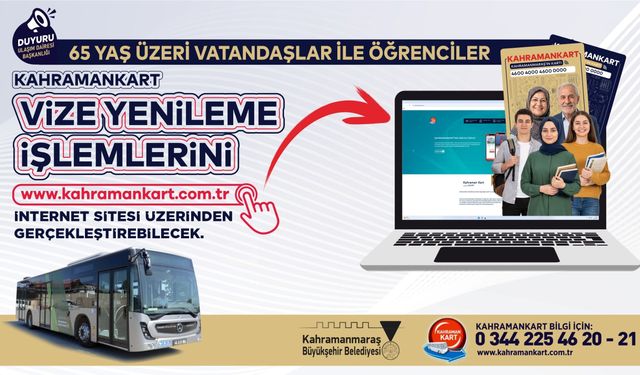 Kahramanmaraş’ta binlerce kart sahibini ilgilendiriyor: Yeni sistem açıldı