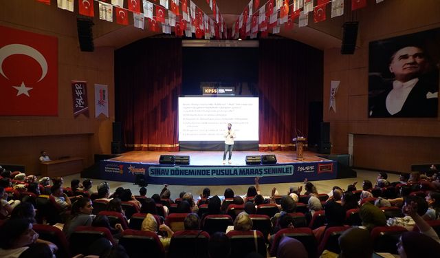 Kahramanmaraş’ta KPSS Maratonu! Günay Göktaş’tan Adaylara Kritik Taktikler