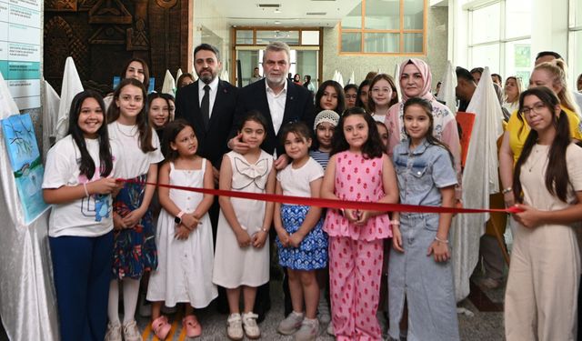 Kahramanmaraş’ta Çocukların Hayalleri Tuvalde Hayat Buldu