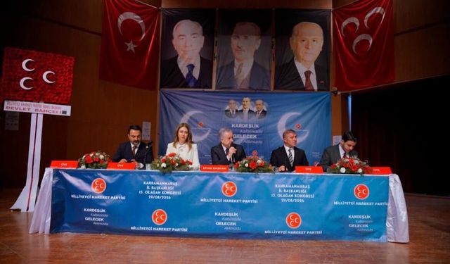 MHP Kahramanmaraş’ta Kongre Heyecanı! Mansur Metehan Güven Tazeledi