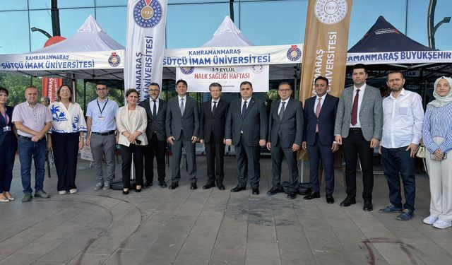 Kahramanmaraş’ta Halk Sağlığı Haftası’nda vatandaşlara ücretsiz sağlık taraması