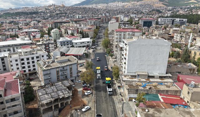 Kahramanmaraş’ta Trabzon Bulvarı için yenileme çalışmaları hızlandı