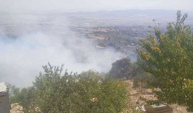 Kahramanmaraş’ta Alevler Yükseldi! Ziraat Yangını Kontrol Altında