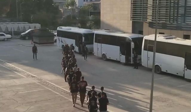 Kahramanmaraş merkezli dev operasyon: 77 gözaltı, 67 tutuklama