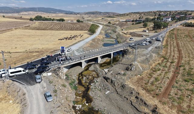 Kahramanmaraş’ta 15 milyon TL’lik yatırım: Yeni köprü hizmette
