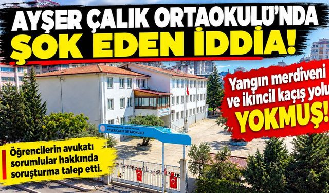 Kahramanmaraş’taki Okul Saldırısında Yeni İddia: Yangın Merdiveni ve İkincil Kaçış Yolu Yokmuş