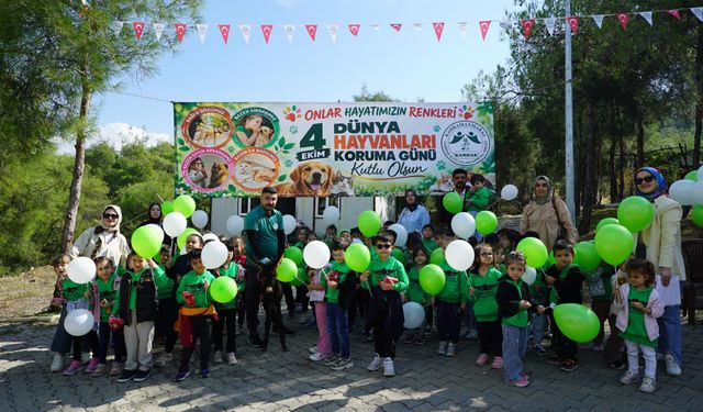 Kahramanmaraş’ta Miniklerden Can Dostlara Anlamlı Ziyaret