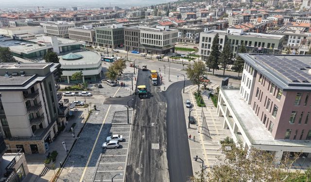 Kahramanmaraş’ta Hükümet Bulvarı Baştan Sona Yenileniyor