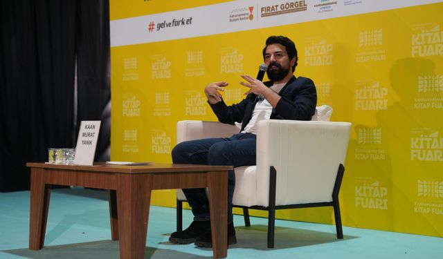 Kaan Murat Yanık, Kahramanmaraş Kitap Fuarı’nda Okurlarla Buluştu